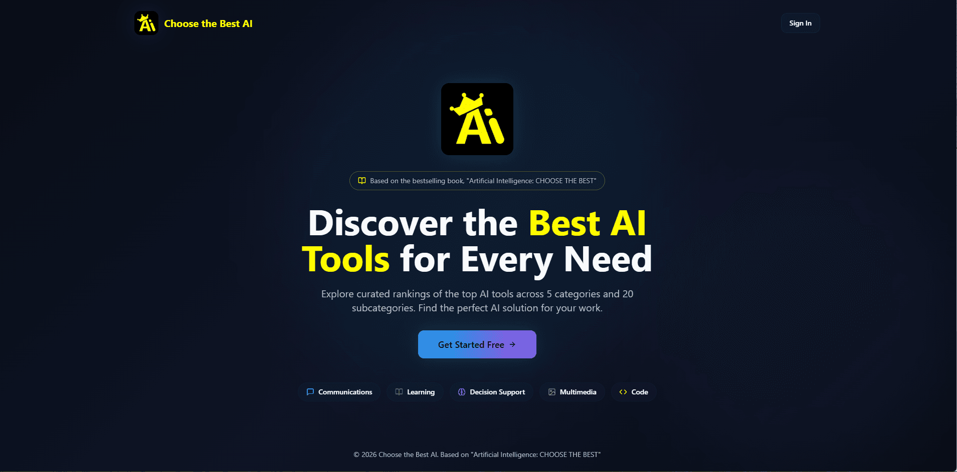 ChooseTheBest AI Tool Directory